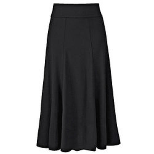 Ladies Black Flare Skirt