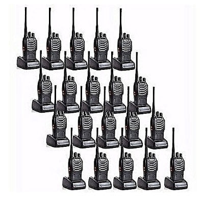 Walkie Talkie Bf-888s Vhf/uhf Fm Transceiver Two-way Radio - 20 Sets