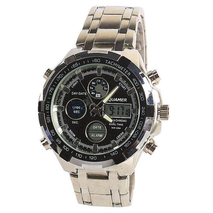 Men's Executive Chain Wrist Watch