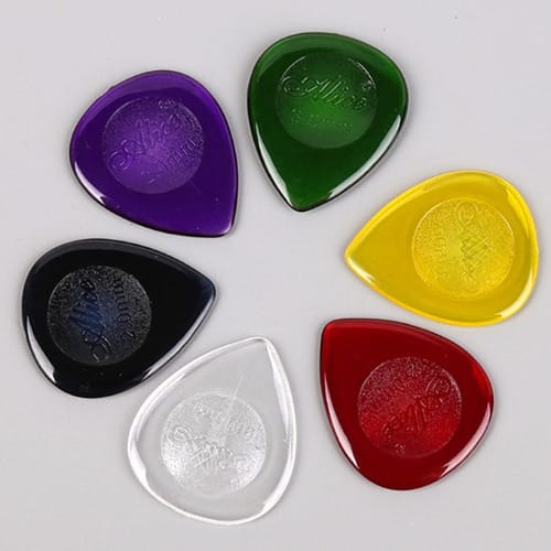 40Pcs Water-drop Acoustic Electric Professional Guitar Picks