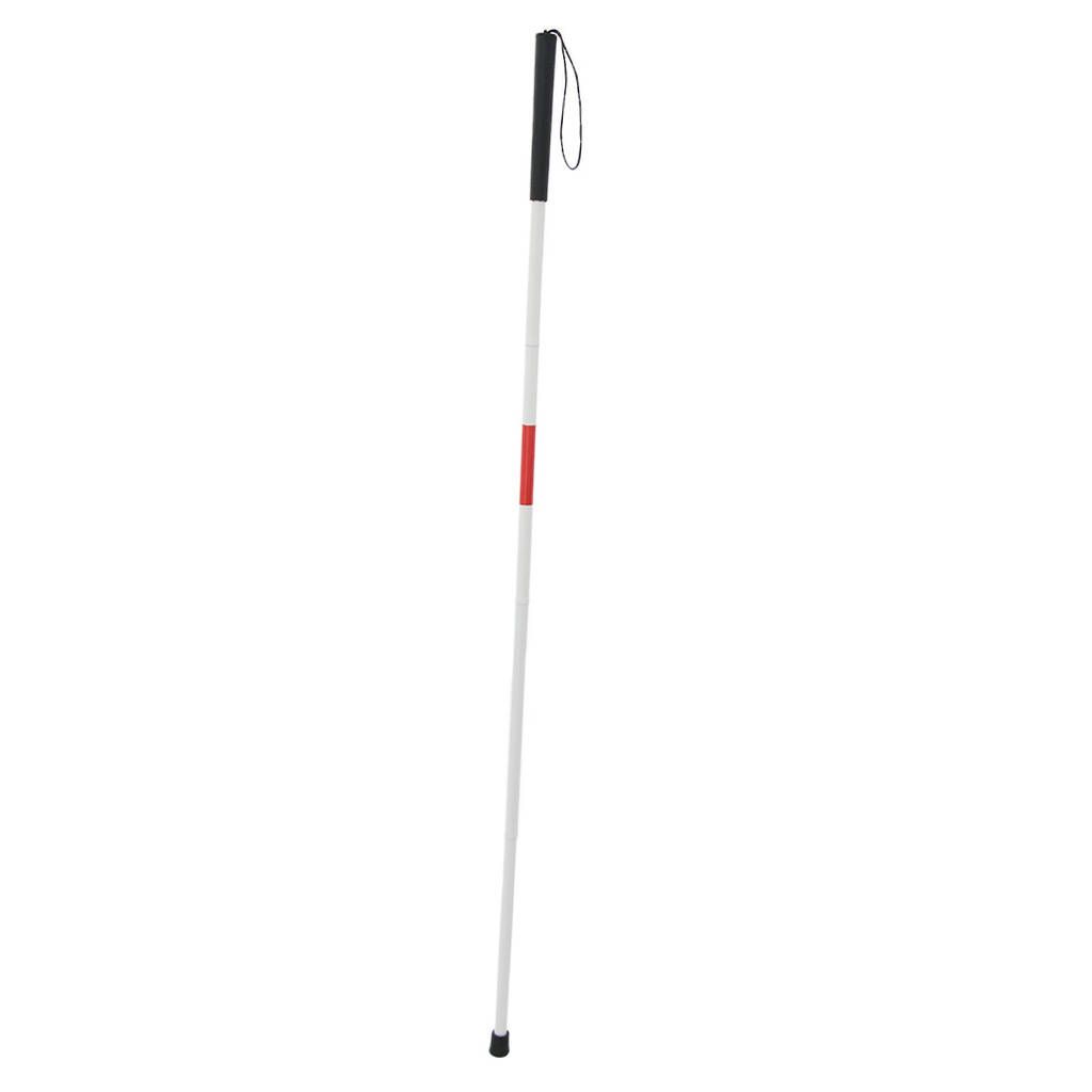 Folding Blind Cane Walking Guide Stick For The Blind Wrist Strip Anti