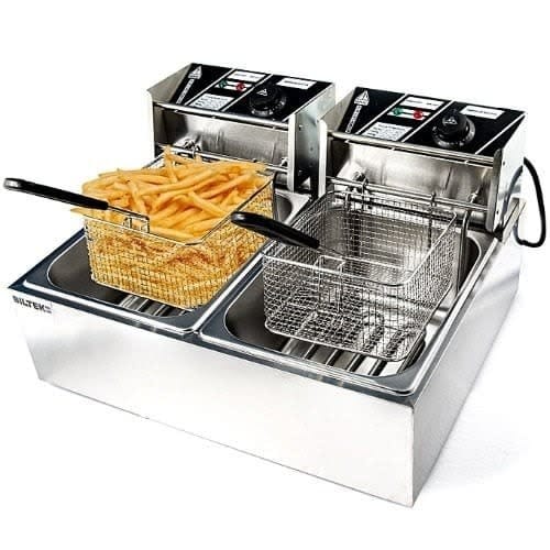 12 Litres Double Electric Deep Fryer