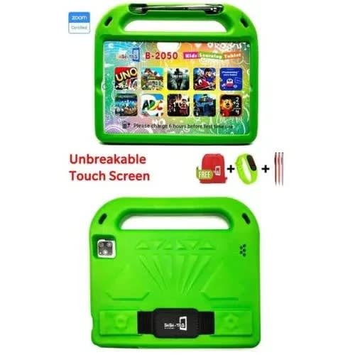 Tab B2050 Kids Tablet - 10" Display - 64GB ROM + 4GB RAM- Dual Sim- 4000mAh - Green