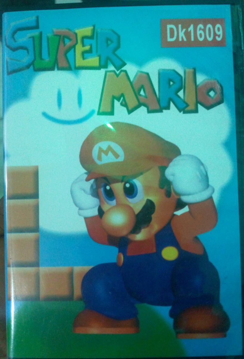 SUPER MARIO SEGA MEGA DRIVE CARTRIDGE