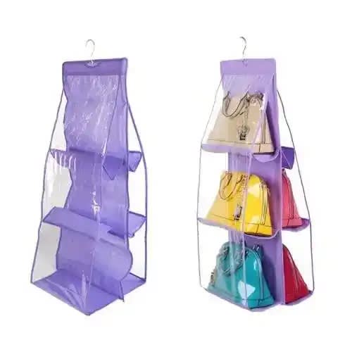 Bag Storage & Organizer - 6 Pockets