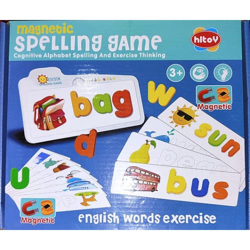 Magnetic Spelling Game - Cognitive Alphabet Spelling & Exercise Thinking