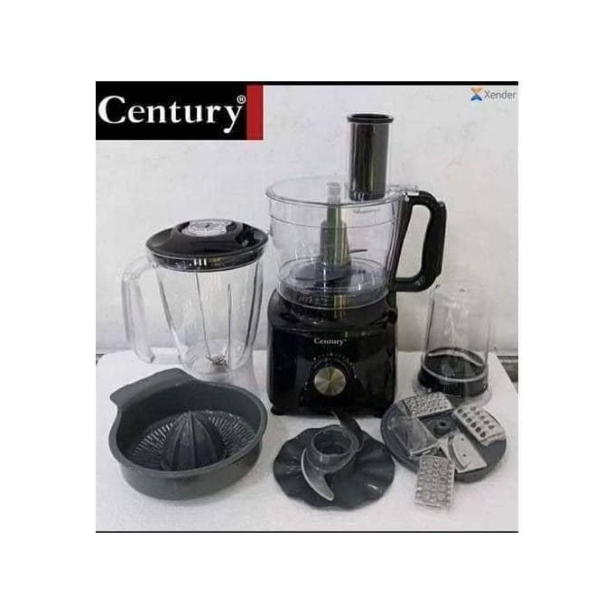 Power \u2013 1000w with Exclusive metal drive system High Power Motor with motor overheating protection Dough blade for kneading of dough Stainless steel chopping blades 1.5l blending jar Citrus juicer attachment included Easy Use feature Easy clean feature One step to complete minced meat, cut vegetables, beat eggs, juice, soy milk,Grinding and yam pounding Dry Mill for coffee and spice grinding