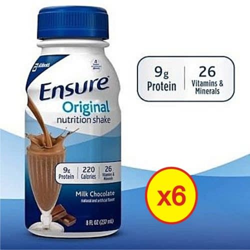 Healthy Nutrition Shake Chocolate Flavour - 6 Bottles