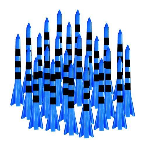 Plastic Golf Tees Pack Of 50 Reduces Friction &