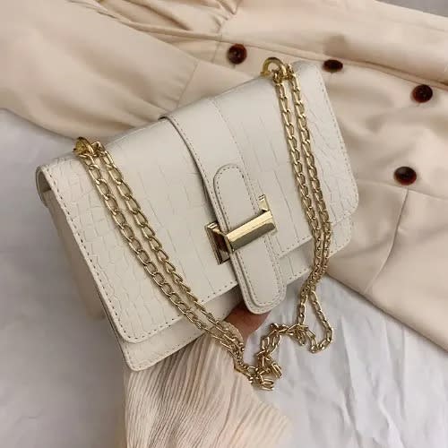 Crossbody Shoulder Bags - White