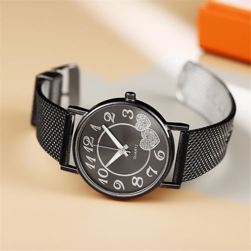 Black Simple Casual Watch