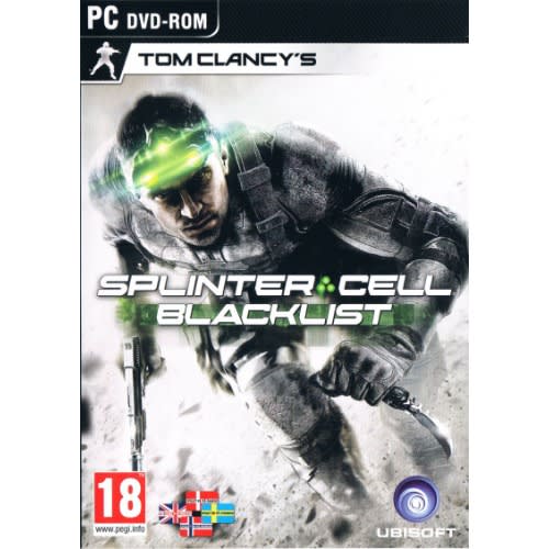 Tom Clancy's Splinter Cell: Blacklist PC Game DVD Disks + Free Gift