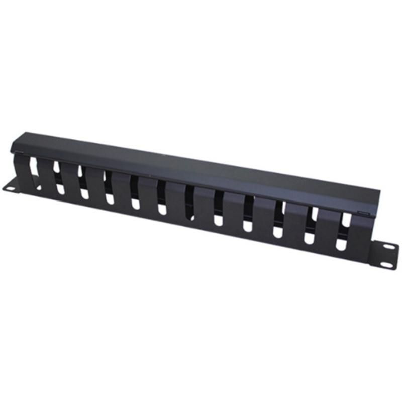 1U Cable Management Horizontal Mount 19 Inch