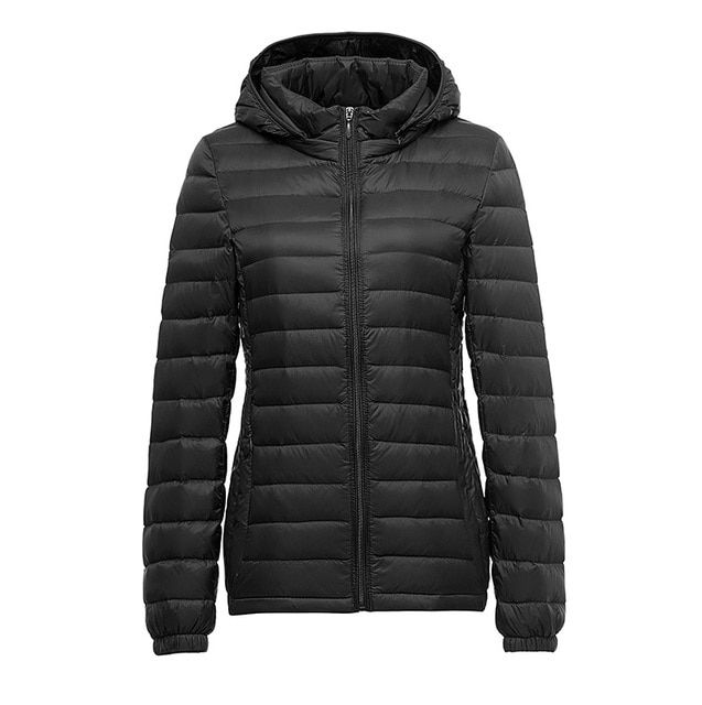 Super Light Female Winter Down Jacket Warm Coat
