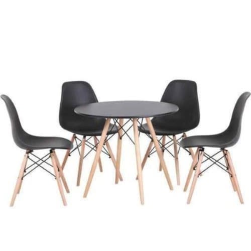 Set Of 4 Dining Chairs & 1 Table
