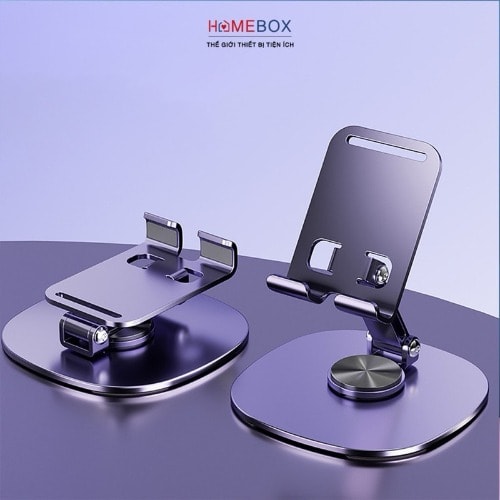 360 Degree Rotating Metal Phone Holder Foldable