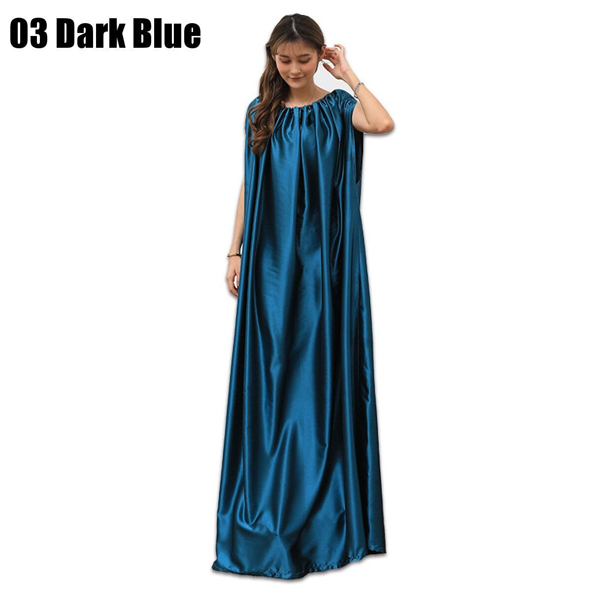 Steam Gowns Detox Functional Steam Tool Steam Sauna Clothes Suit Yoni Steaming Dress Blue