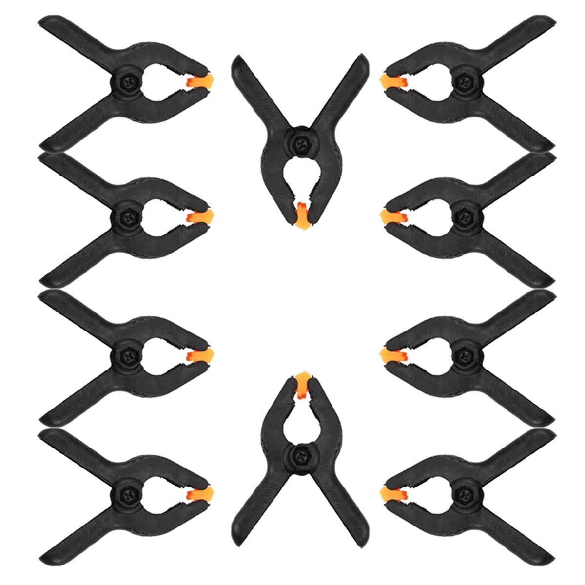 10pc Photo Photography Background Clips Holder Backdrop Pegs