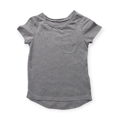 Pocket Girl Top- Grey