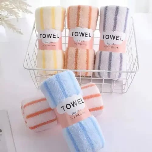 5-in-1 Striped Gym Size Towels - 75cm x 35cm