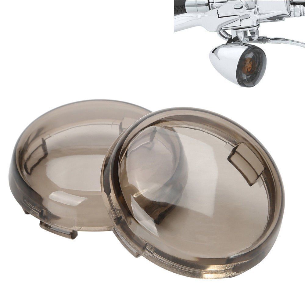 1 Pair 2.2" Turn Signal Light Lens Cover Lenses Shell For