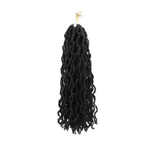 Gypsy- Soft Fauxlocs- 18" -Black