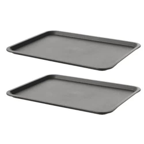 TillgAng Tray -Grey- 37&times;29 Cm -2-pieces