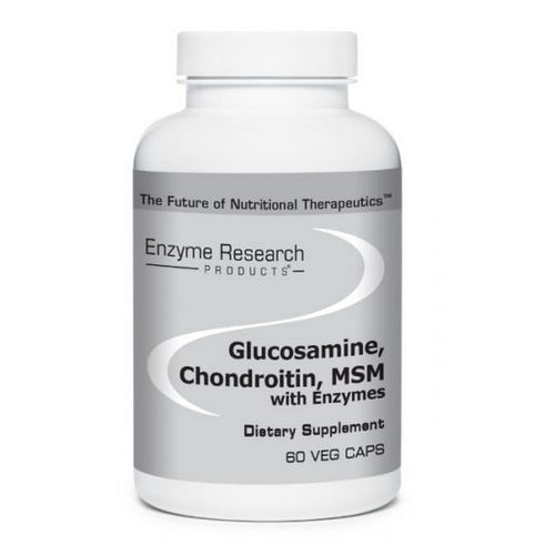 Glucosamine, Chondroitin, MSM With Enzymes 60 Caps
