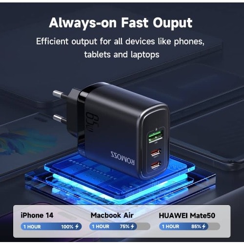 Usb Type C Charger - Qc 3.0 Pd 3.0 - 65w