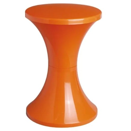 Detachable Plastic Stool Tam Tam - Orange