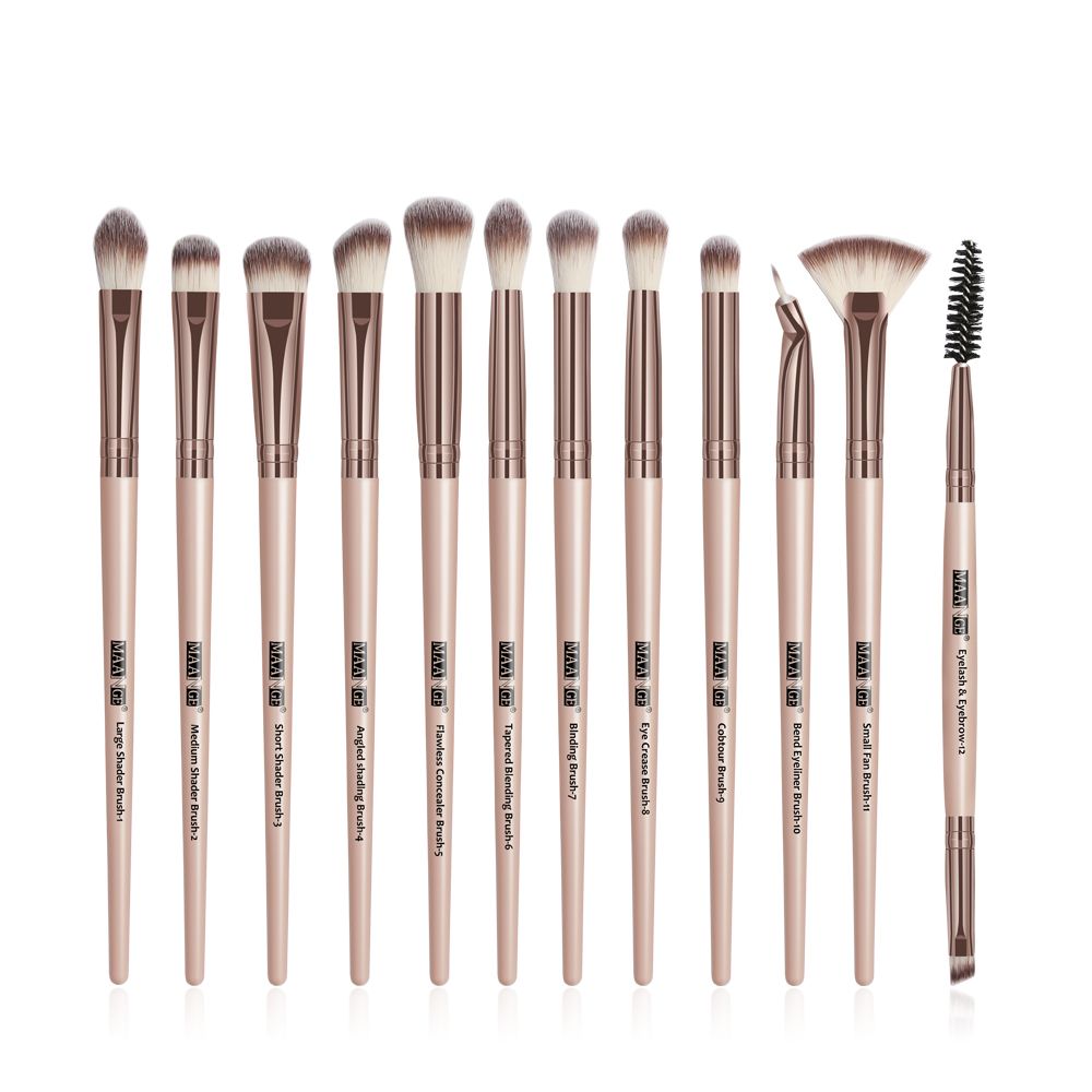 12 Pieces Makeup Brush Set Makeup Concealer Brush Blush