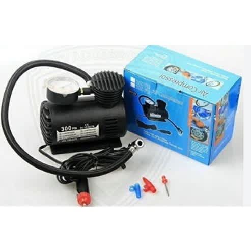12v Mini Portable Air Compressor With Cigarette Adapter Plug