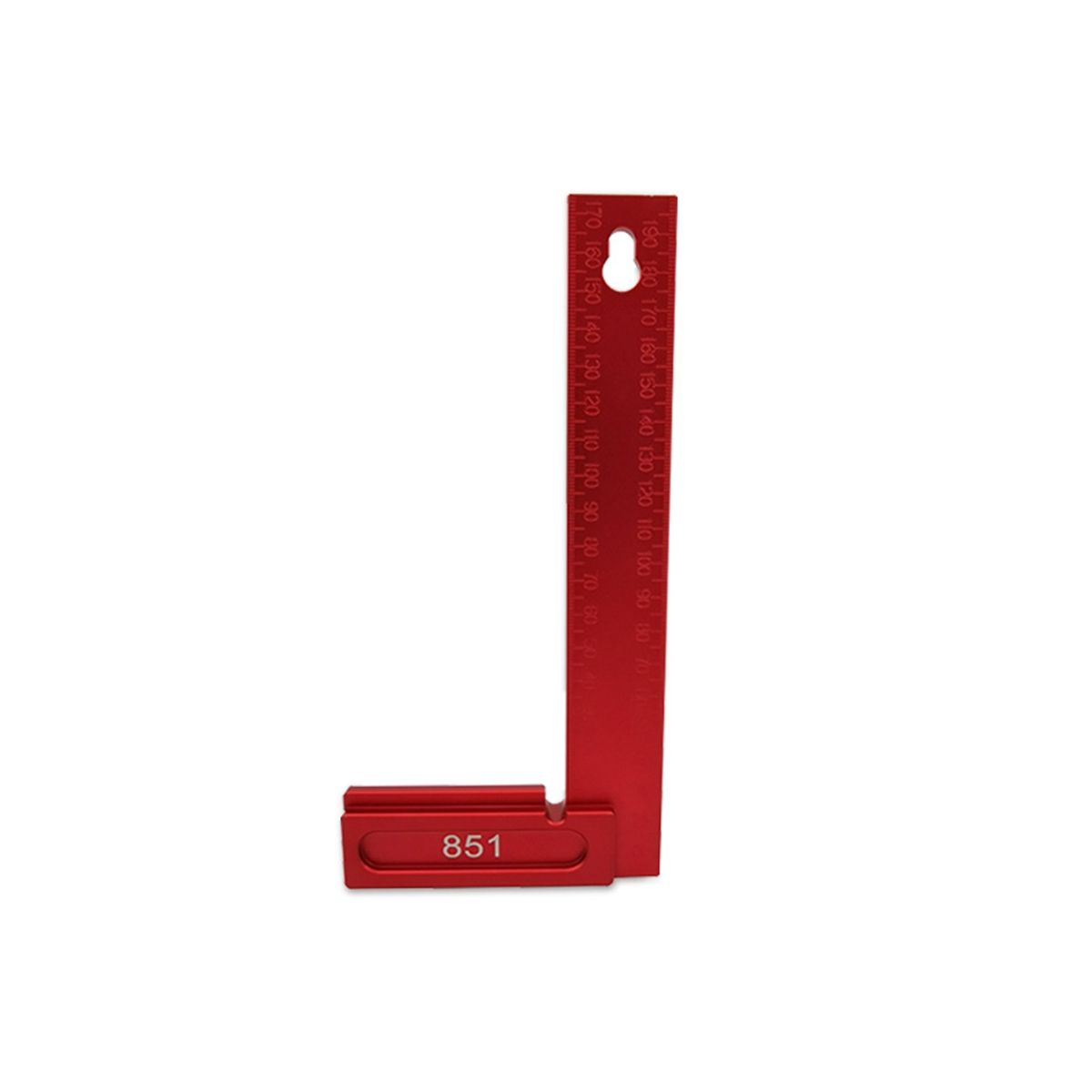 200MM Aluminum Right Angle Ruler Woodworking Height Ruler