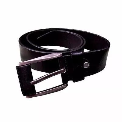 Men's Smart Leather Belt - Black