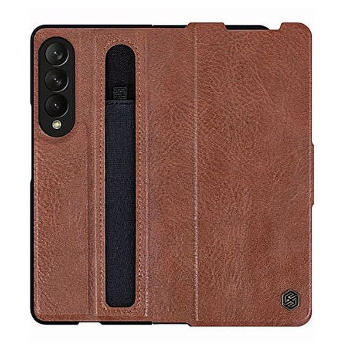 Nillkin Aoge Flexible Armored Leather Case For Galaxy Z Fold 4