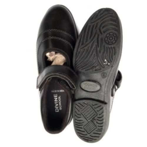 Girls School Shoe - Black
