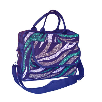 Ankara Laptop Bag With Gym Bag