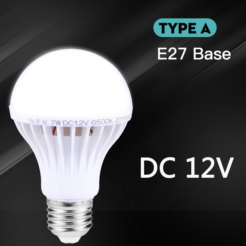E27 Led Bulb DC 12V 24V 36V 12 Volt Led Lights 5W 9W 15W