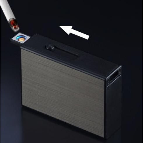 20 Pieces Smoke Case And USB Electronic Lighter