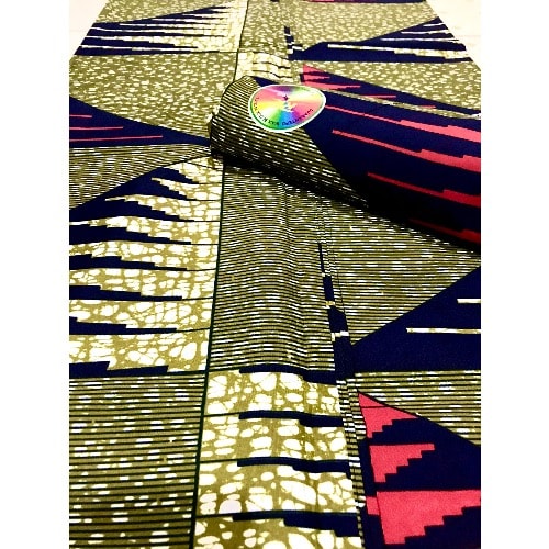 Colorful Ankara Fabric Material - 6yards