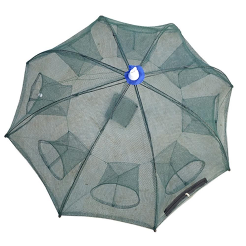 Net Polyethylene Mesh Fish Cage Fishing Tool Steel Wire 8 8