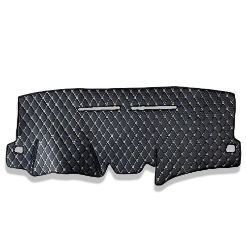 Camry 2007-2011 Draft Dashboard Carpet- Gold And Black