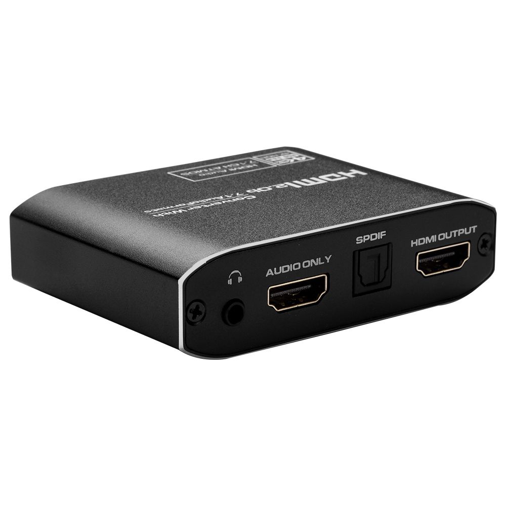 HD2.0 4K@60Hz Audio Extractor Audio Converter 3 Audio Modes