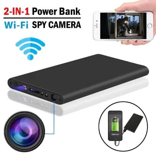 Wireless Powerbank Spy Camera Hd 1080p