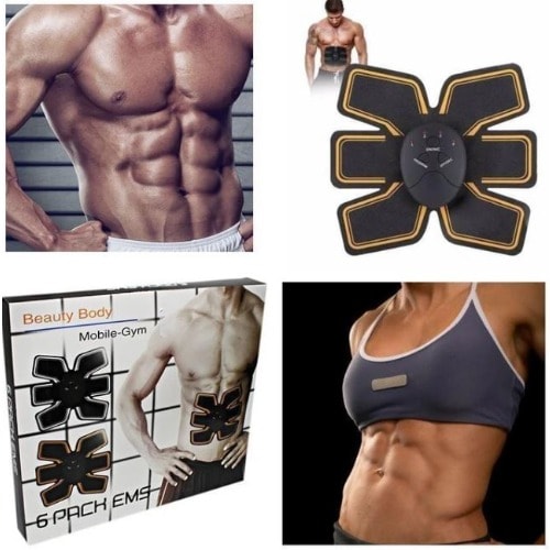 6 Pack Smart Fitness Mobile Gym - Single Abdominal Massager Excerciser