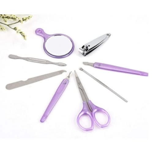8-in-1 Apple Shaped Nail And Cuticle Clippers Pedicure Manicure Kit