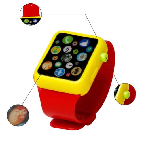 Kids Early Education 3D Touch Screen Smart Watch - Red