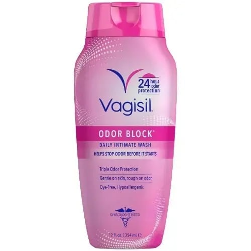Vagisil Odor Block Daily Intimate Feminine Wash For Women - Gynecologist Tested - 354ml