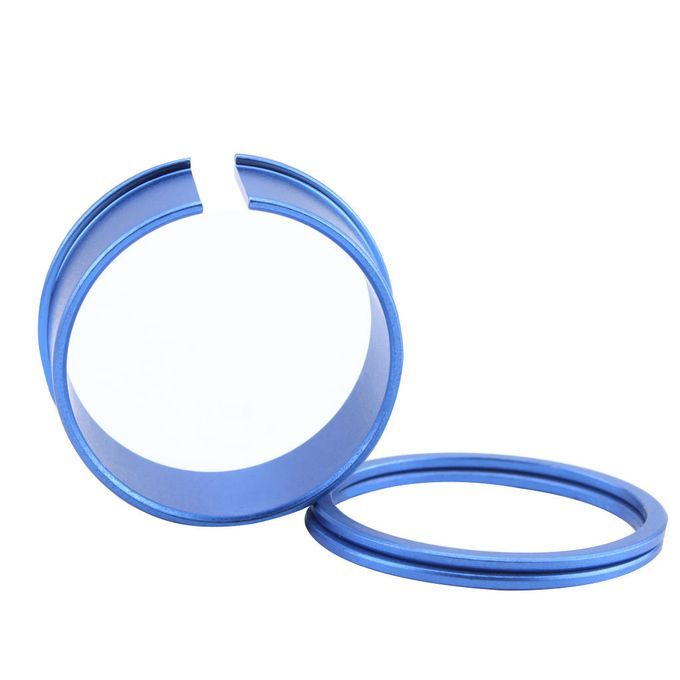 Bicycle Bike Bottom Bracket Adjustable Washer 24mm To 22mm Axis Blue