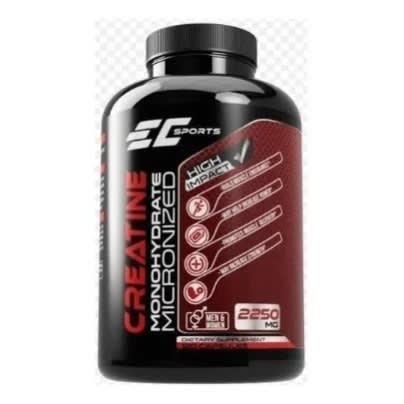 Creatine Monohydrate Micronized 2250mg - 120 Capsules